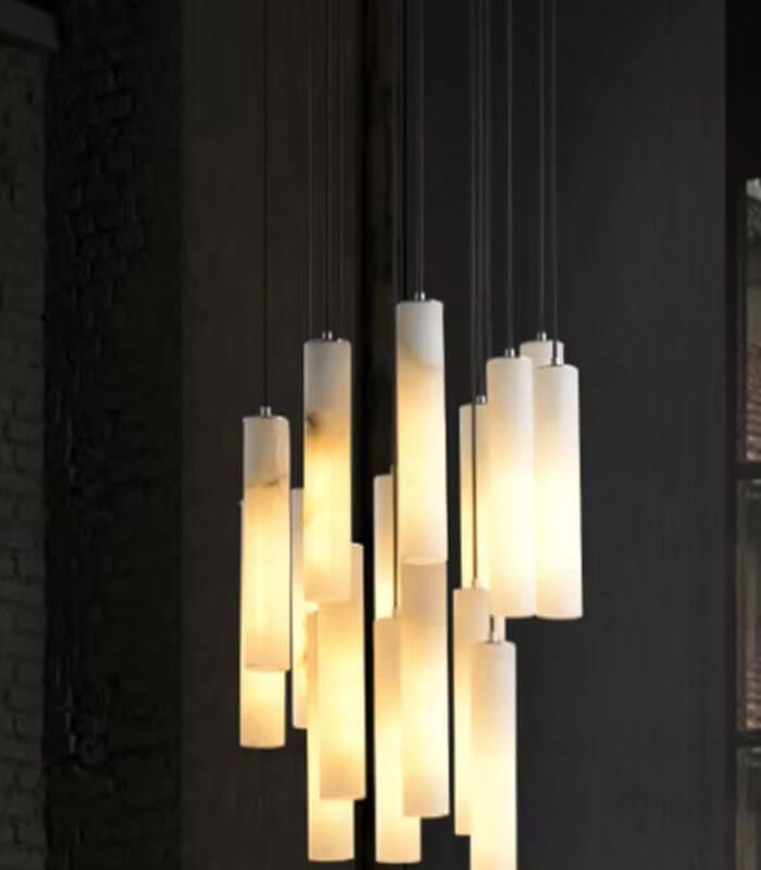 Serville natural marble Pendant Lights