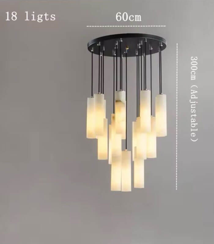 Serville natural marble Pendant Lights