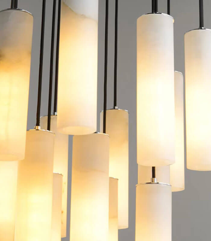 Serville natural marble Pendant Lights
