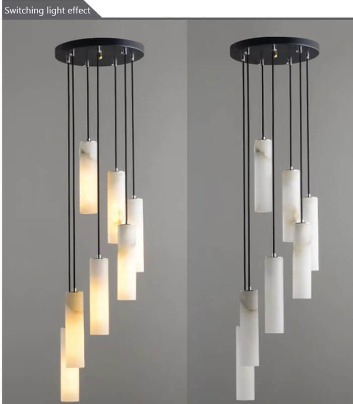 Serville natural marble Pendant Lights