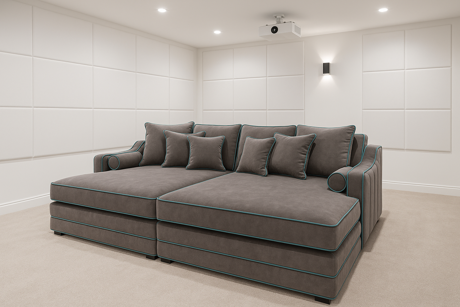 Thomas Linear Luxury Cinema Sofa