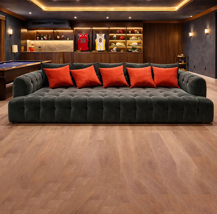 Velour Cinema Sofa