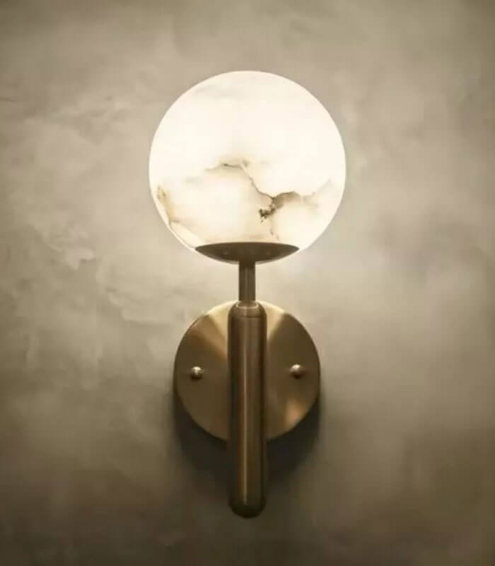 Venice marble wall lamp