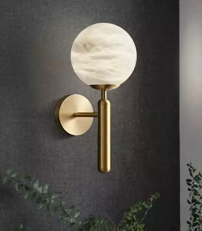 Venice marble wall lamp