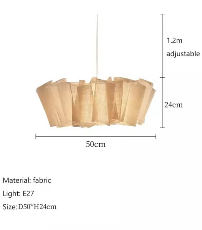 Vintage Alice Fabric Chandelier