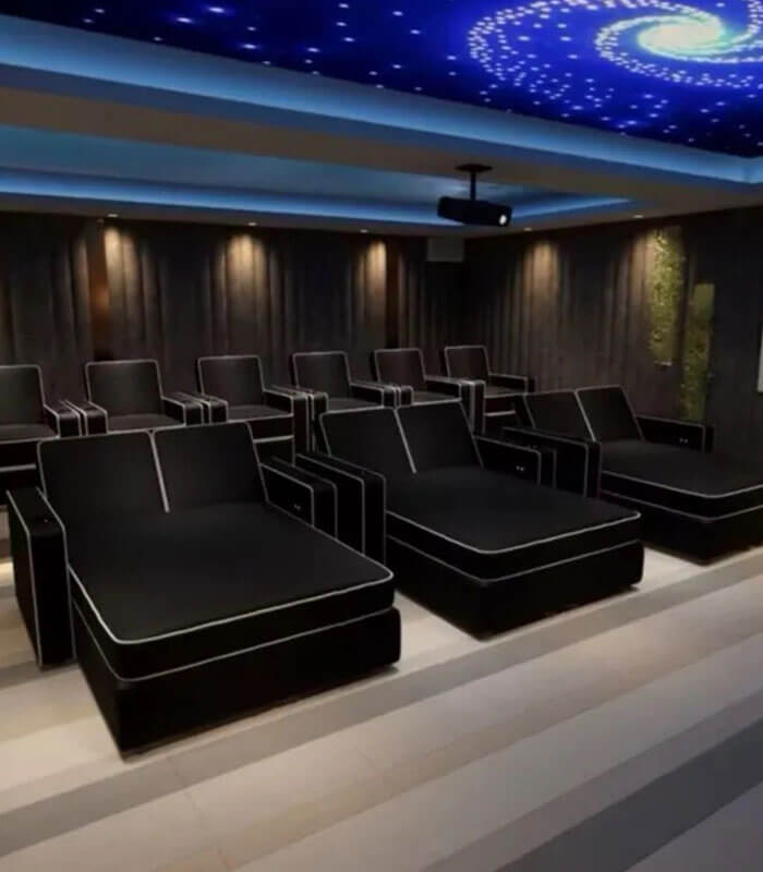 Zara cinema chairs and sofa