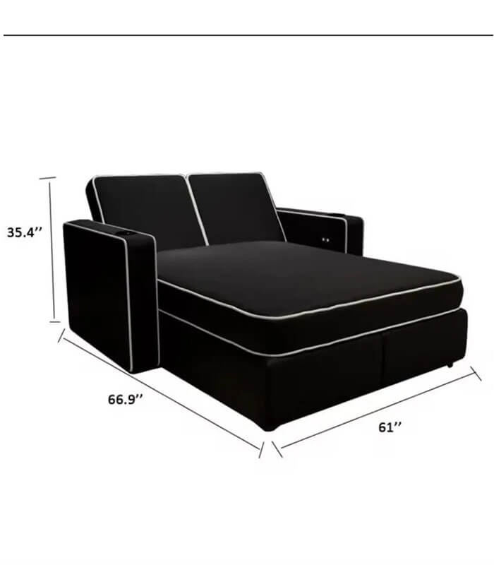 Zara cinema chairs and sofa