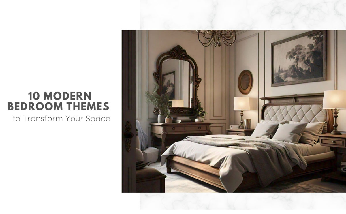 modern bedroom theme