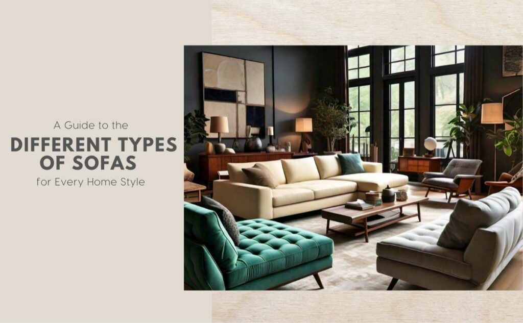 A Guide to the Different Types of Sofas for Every Home Style